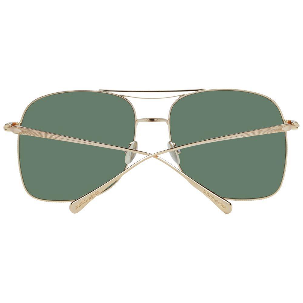 Scotch & Soda Gold Women Sunglass