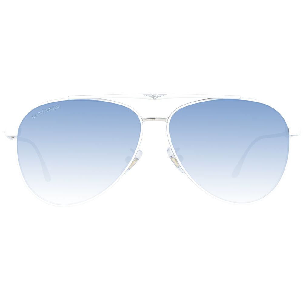Longines White Men Sunglasses Longines Light Gray