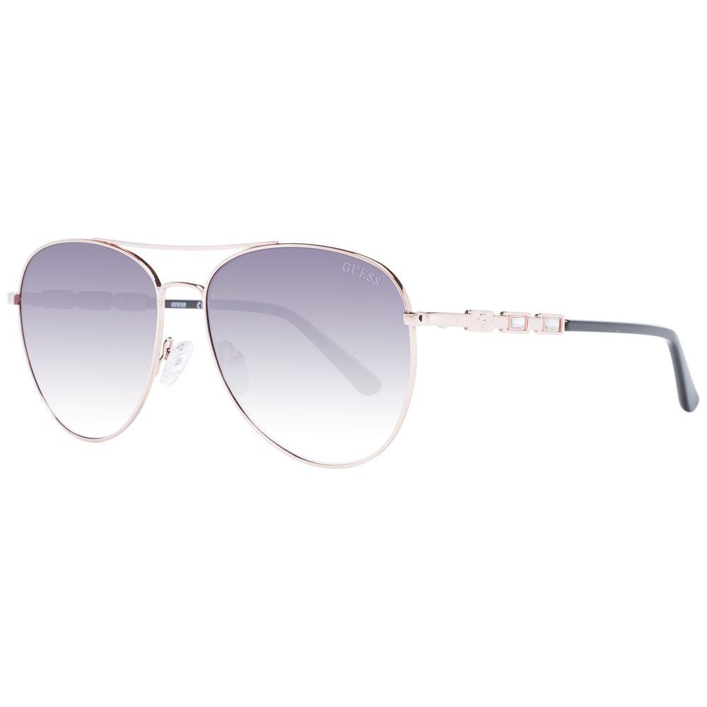 Guess Rose Gold Women Sunglasses Guess Light Gray