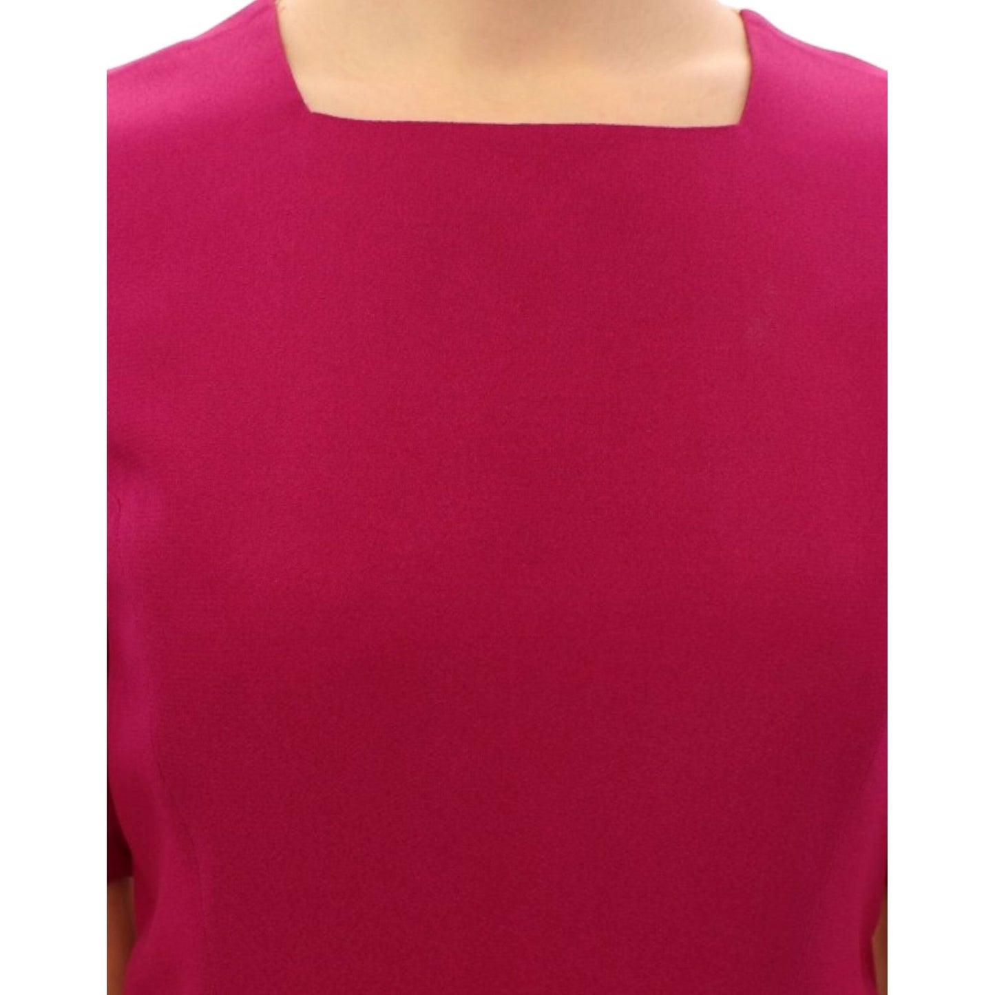 CO|TE Chic White and Pink Shift Robot Dress CO|TE Brown