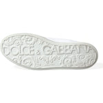 Dolce & Gabbana White Saint Tropez High Top Men Sneakers Shoes MV5417-40