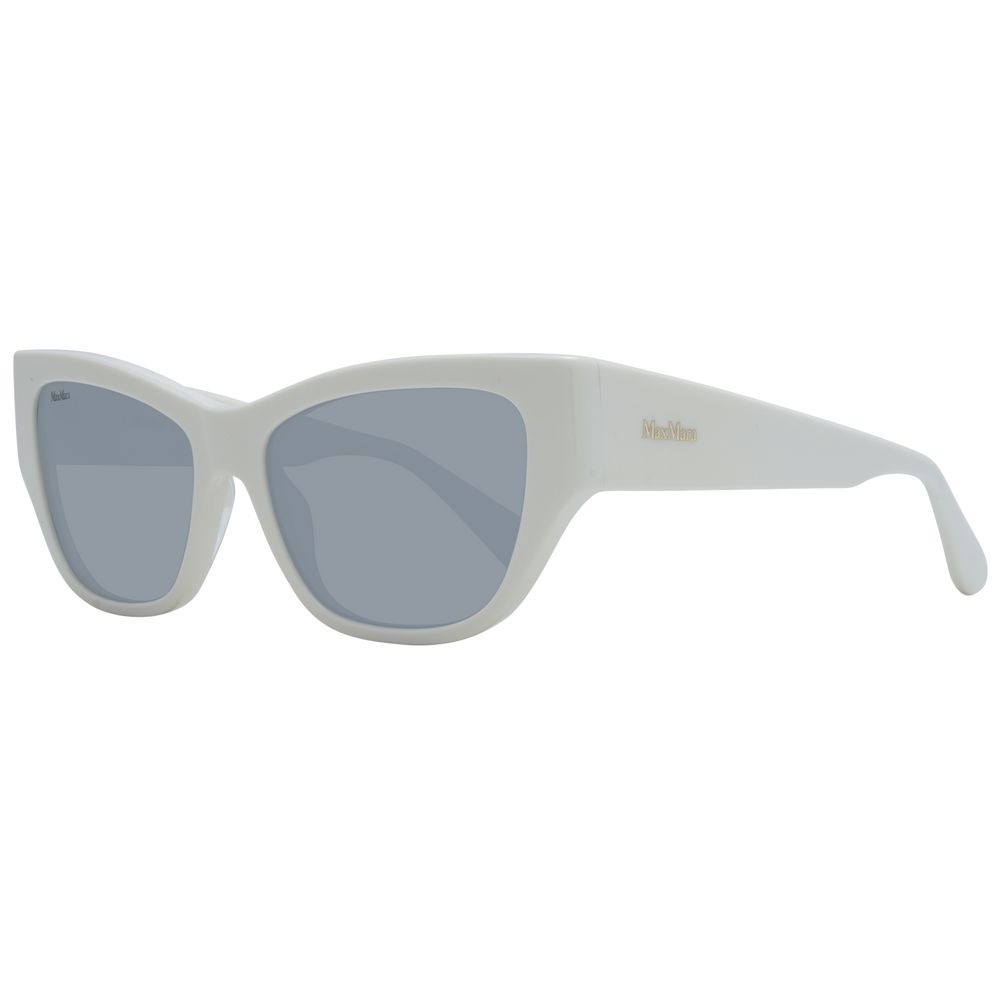 Max Mara White Women Sunglasses Max Mara Light Slate Gray