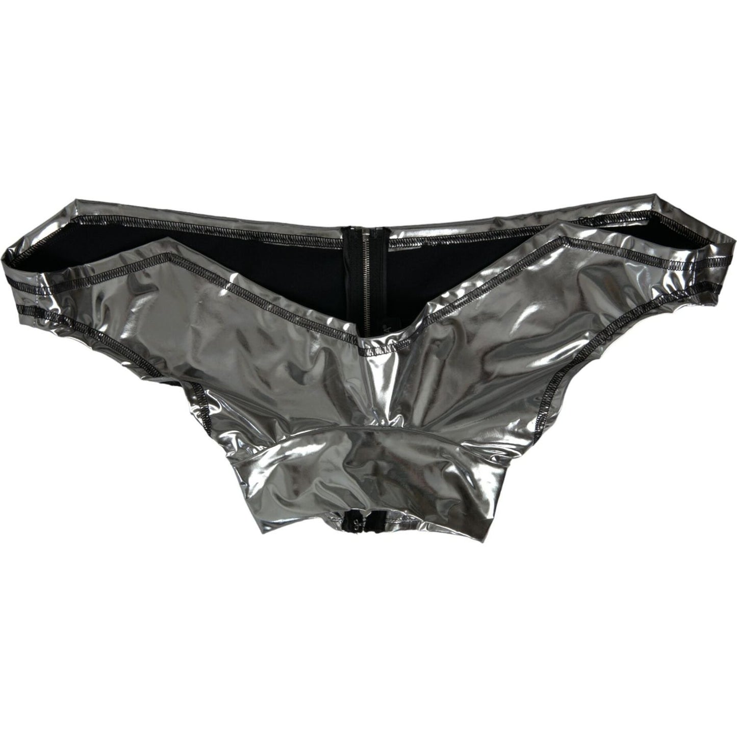 Dolce & Gabbana Silver Polyester Stretch Top BIK1781-40