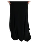 Dolce & Gabbana Black Stretch Long Gown Sheath Dress SIG60666-1