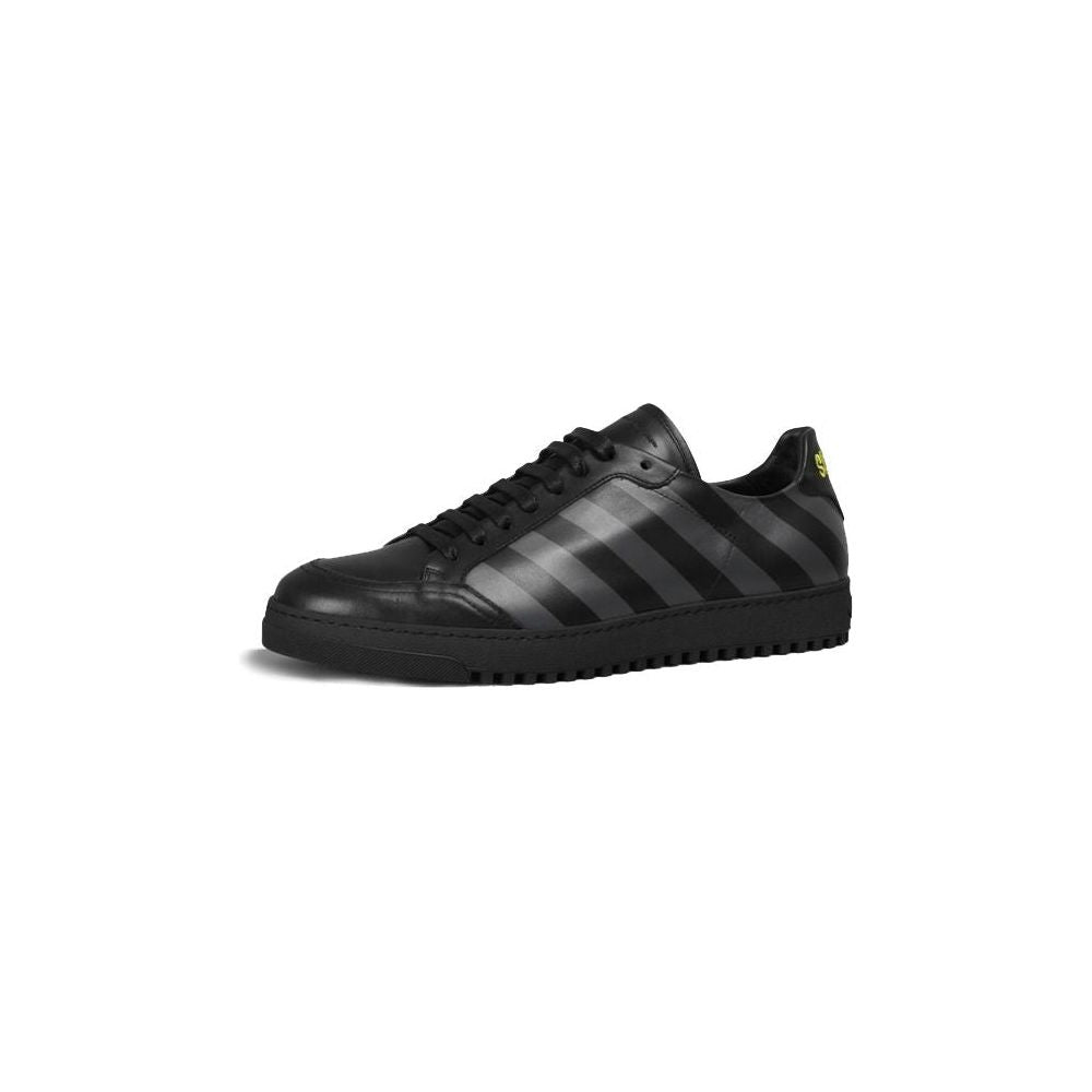 Off-White Black Calfskin Women Sneaker OF-8765-IT38|XS