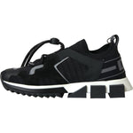 Dolce & Gabbana Black Mesh Sorrento Trekking Sneakers Shoes LA10687-37