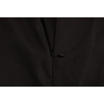 Dolce & Gabbana Black Silk Mesh Floral Lace Top TSH1412-1