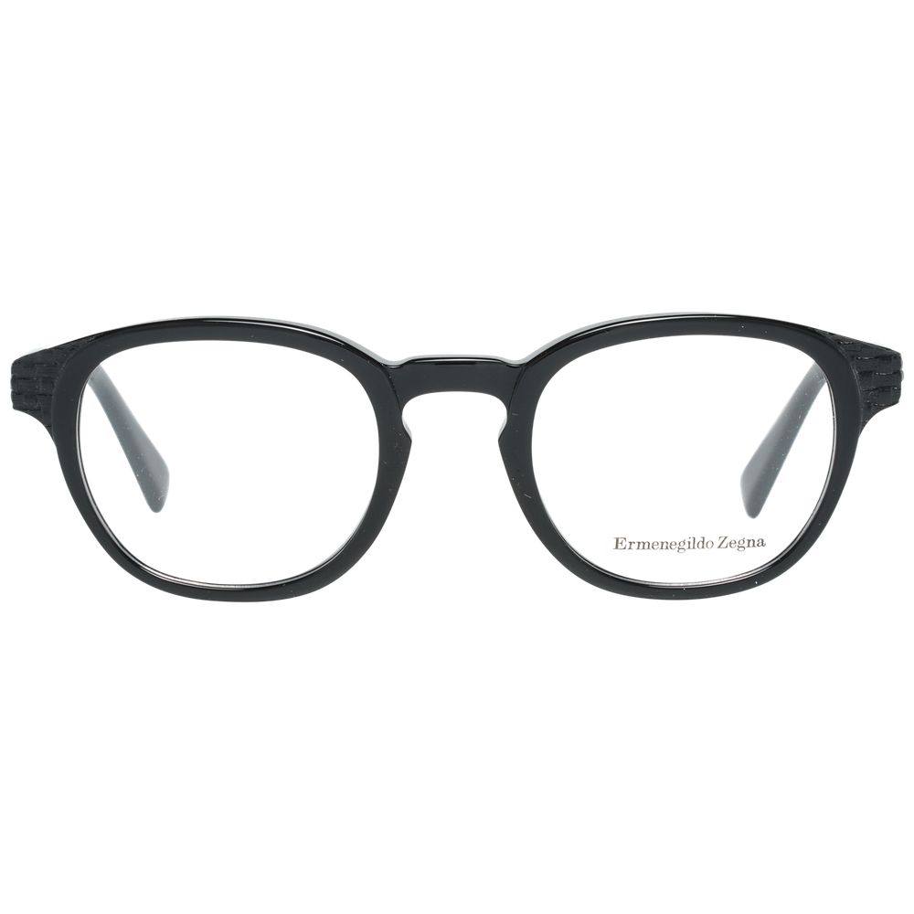 Ermenegildo Zegna Black Men Optical Frames ER-1020892