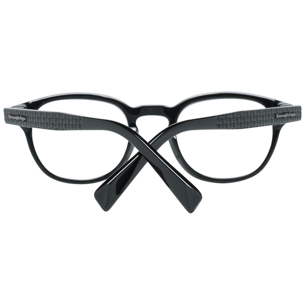 Ermenegildo Zegna Black Men Optical Frames ER-1020892