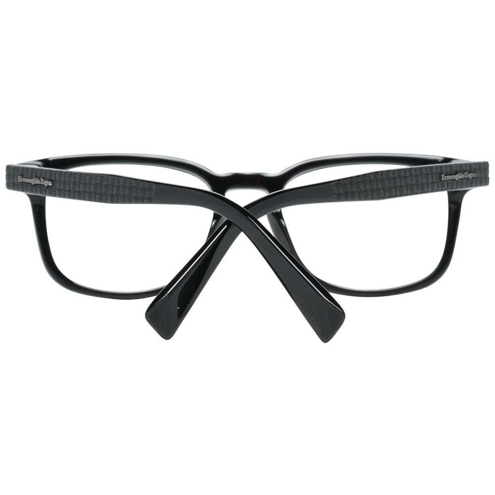 Ermenegildo Zegna Black Men Optical Frames ER-1020896