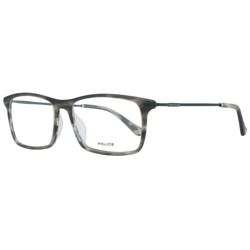 Police Gray Men Glasses Frame
