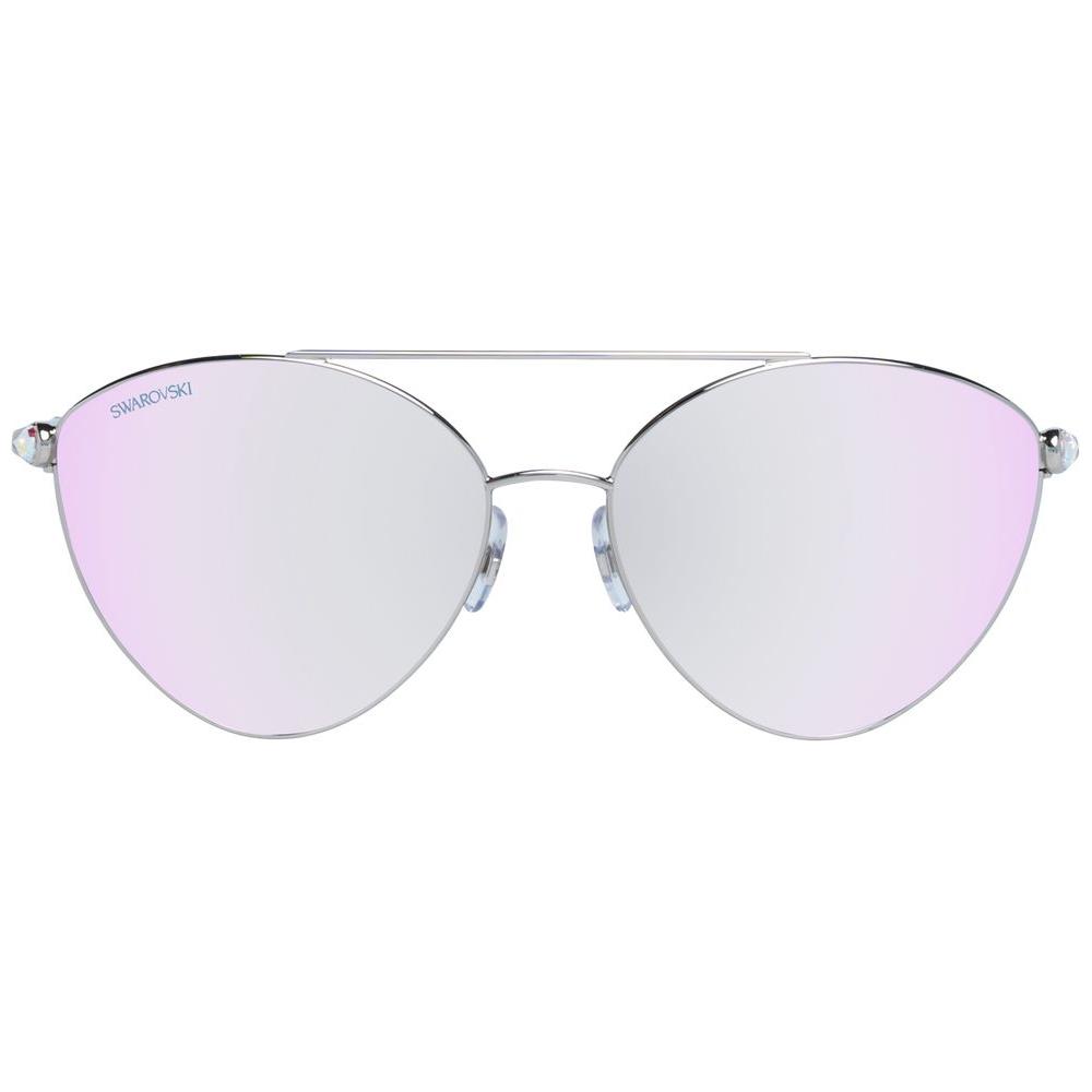Swarovski Silver Women Sunglasses Swarovski Lavender