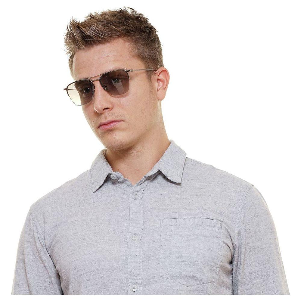 Police Silver Men Sunglasses Police Gray