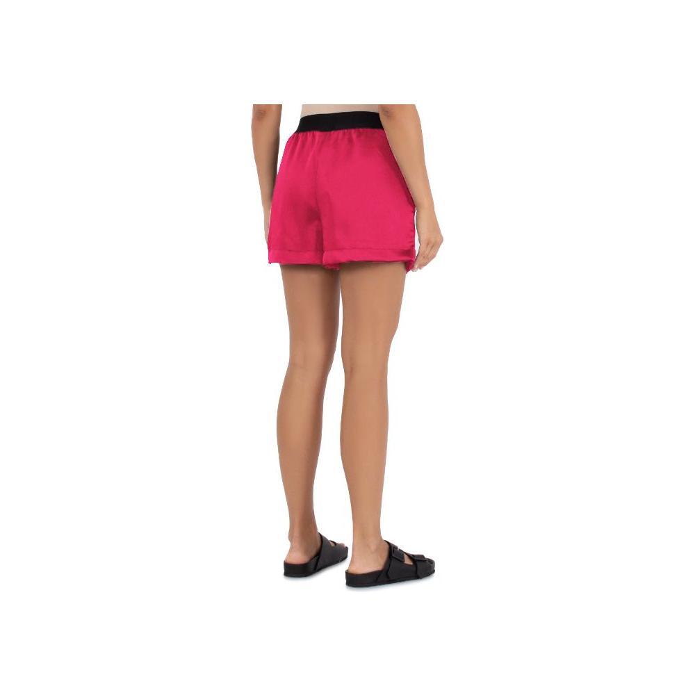 Comme Des Fuckdown Fuchsia Polyester Short CO-13541-S