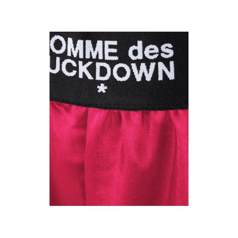 Comme Des Fuckdown Fuchsia Polyester Short CO-13541-S