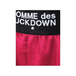 Comme Des Fuckdown Fuchsia Polyester Short CO-13541-S