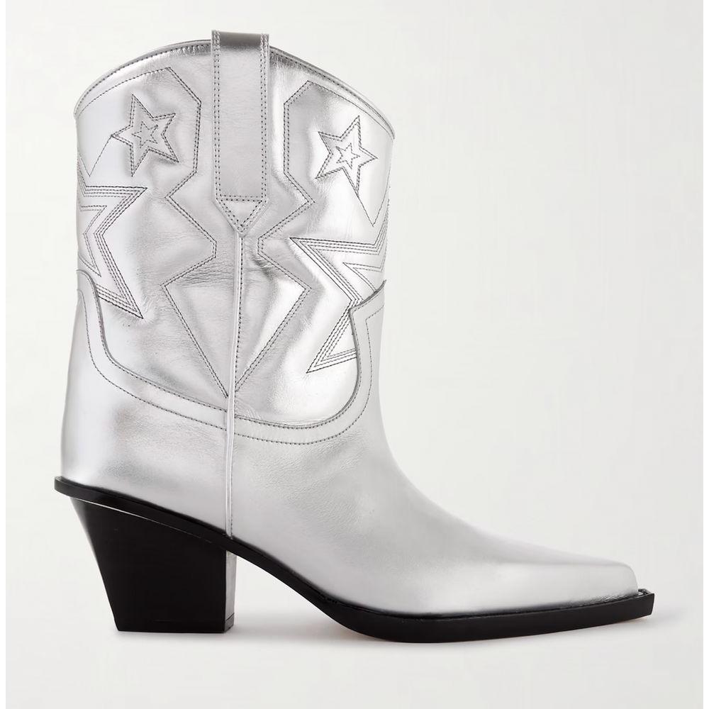 Paris Texas Gray Leather Boot Paris Texas Light Gray