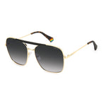 Polaroid Black Metal Sunglasses POPLD6201SXI46F9WJAC