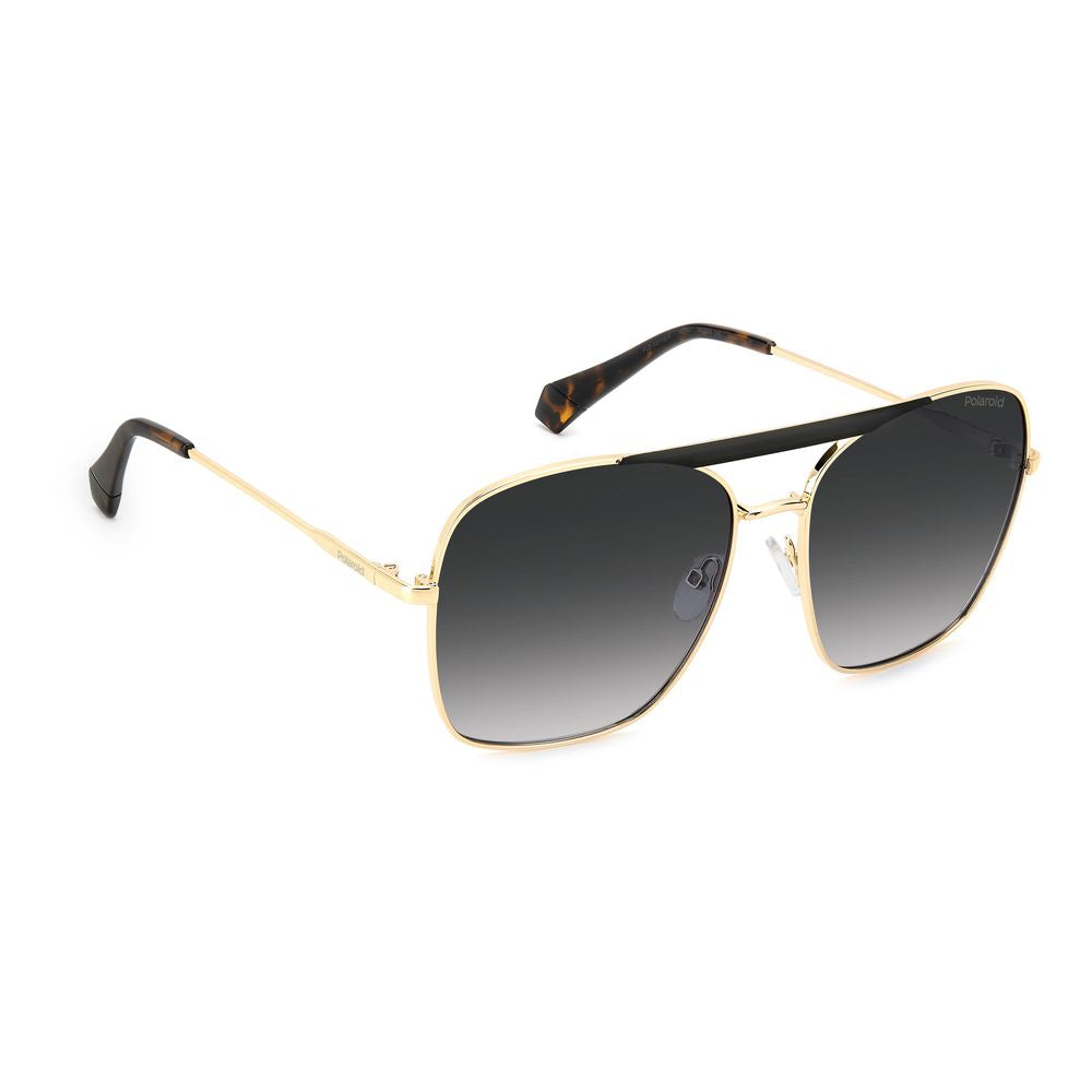 Polaroid Black Metal Sunglasses POPLD6201SXI46F9WJAC