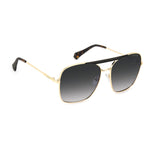 Polaroid Black Metal Sunglasses POPLD6201SXI46F9WJAC