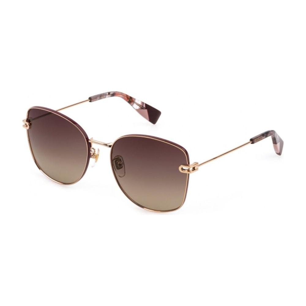 Furla Red Metal Sunglasses Furla Dim Gray