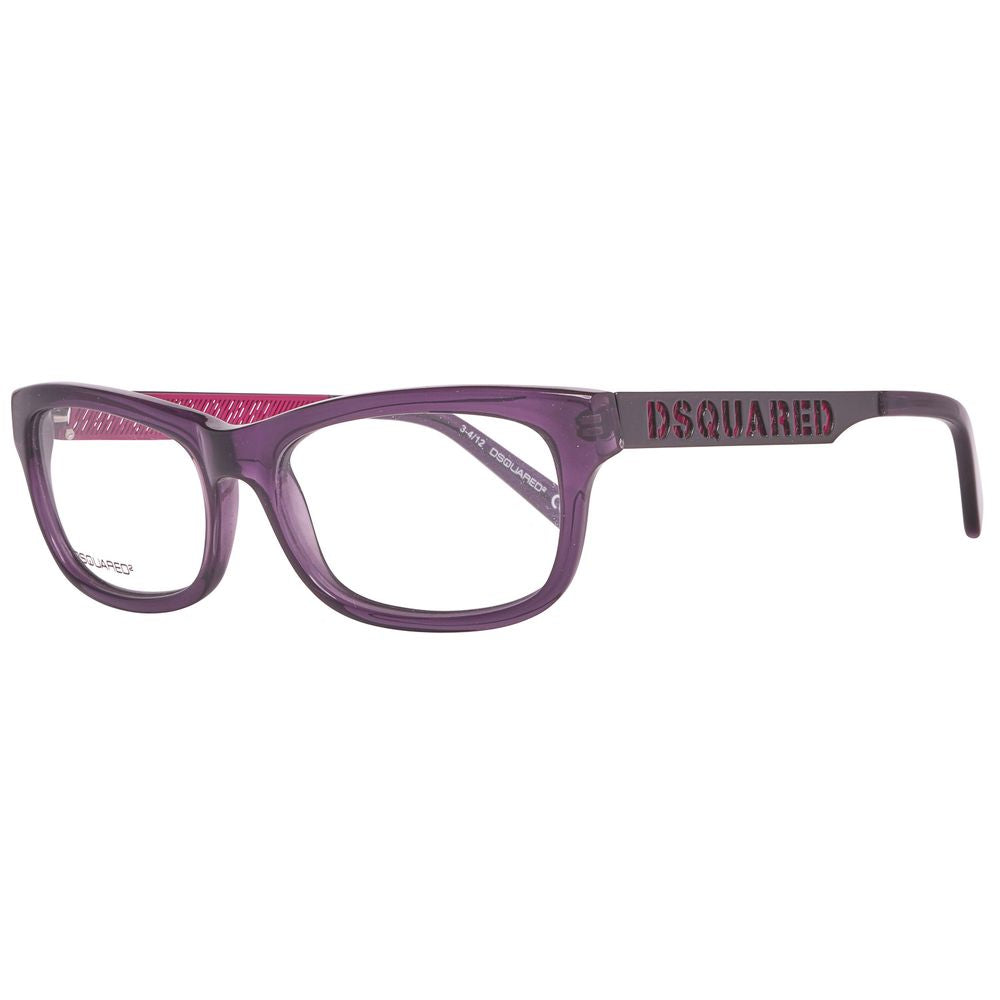 Alt Tag: Dsquared² Purple Metal Frames glasses DQ5095-020-54 with 54/16/140mm dimensions and purple color.