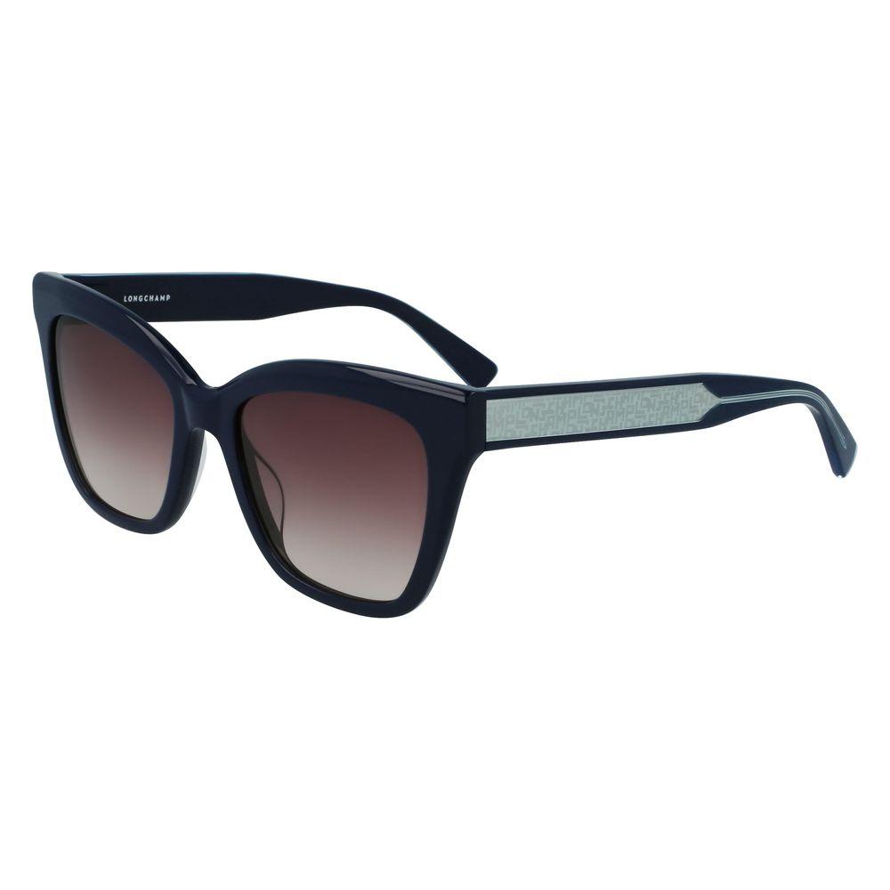 Longchamp Blue Acetate Sunglasses Longchamp Dark Slate Gray