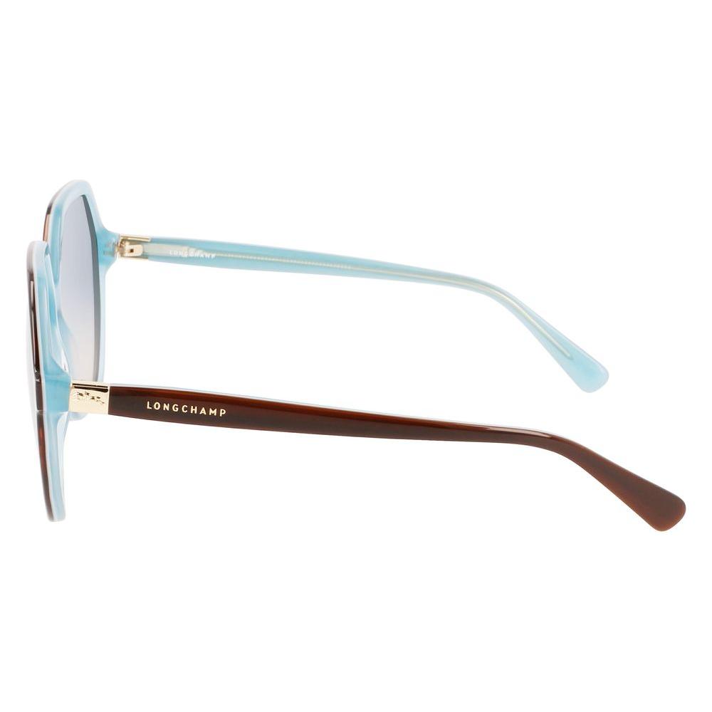 Longchamp Brown Acetate Sunglasses Longchamp Dark Olive Green