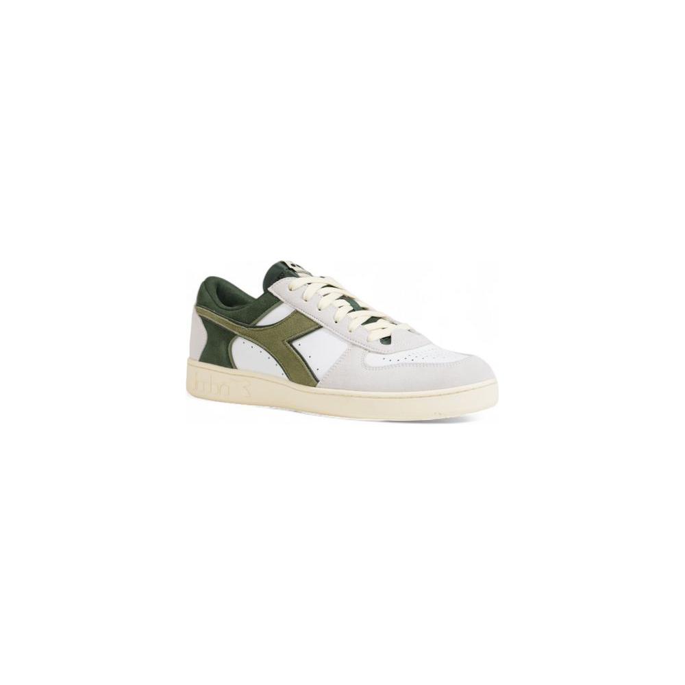 Diadora Green Leather Sneaker