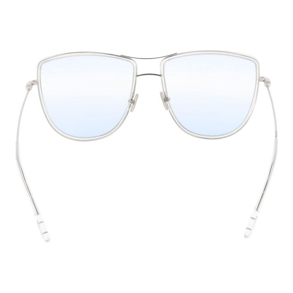 Tom Ford Silver Women Sunglasses Tom Ford White Smoke