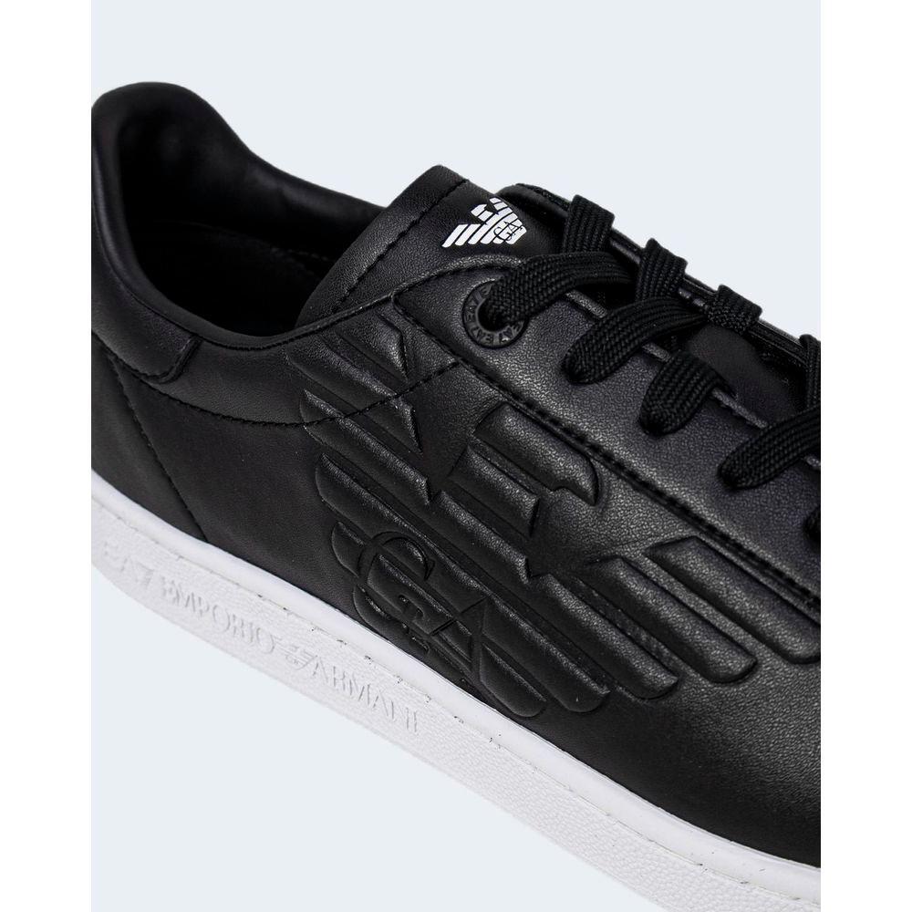 EA7 Emporio Armani Black And White Polyethylene Sneaker EA-7307202438-EU40/US7