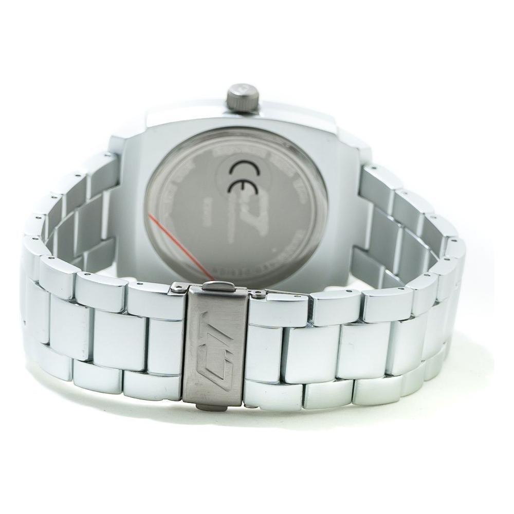 Chronotech Silver Aluminum Dress Watch