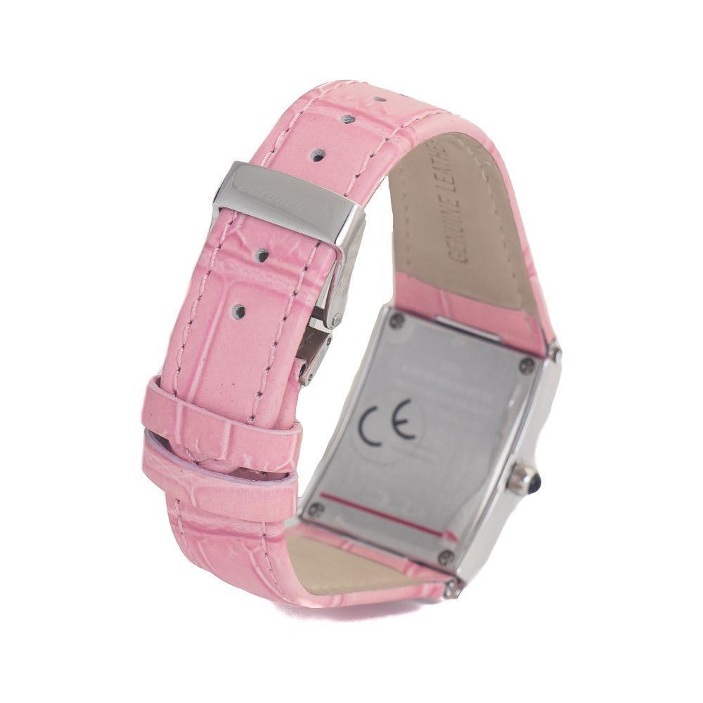 Chronotech Multicolor Leather Dress Watch