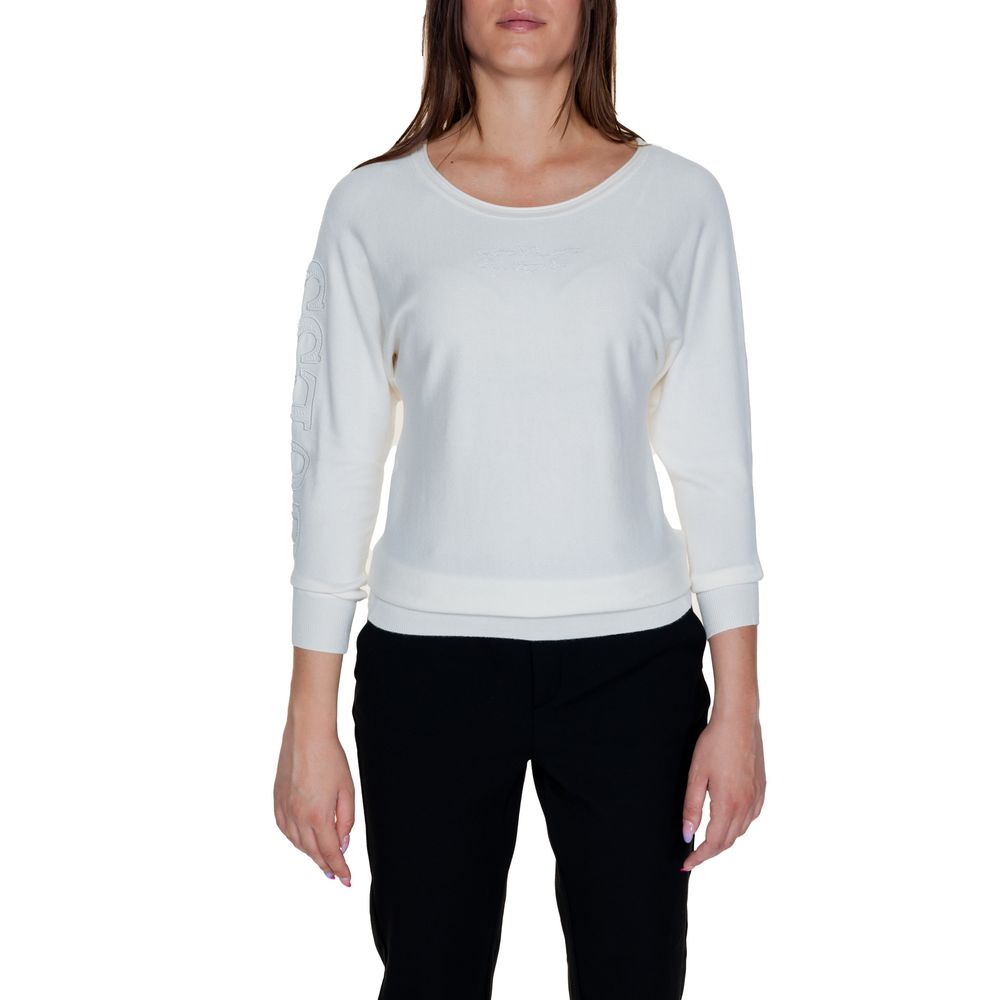 Guess White Viscose Tops & T-Shirt Guess Black