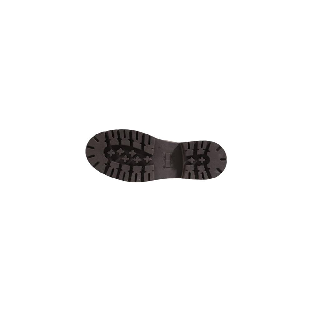 Tommy Hilfiger Gray Suede Leather Boot Tommy Hilfiger Dark Slate Gray