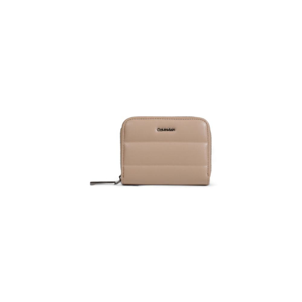 Calvin Klein Gray Artificial Leather Wallet