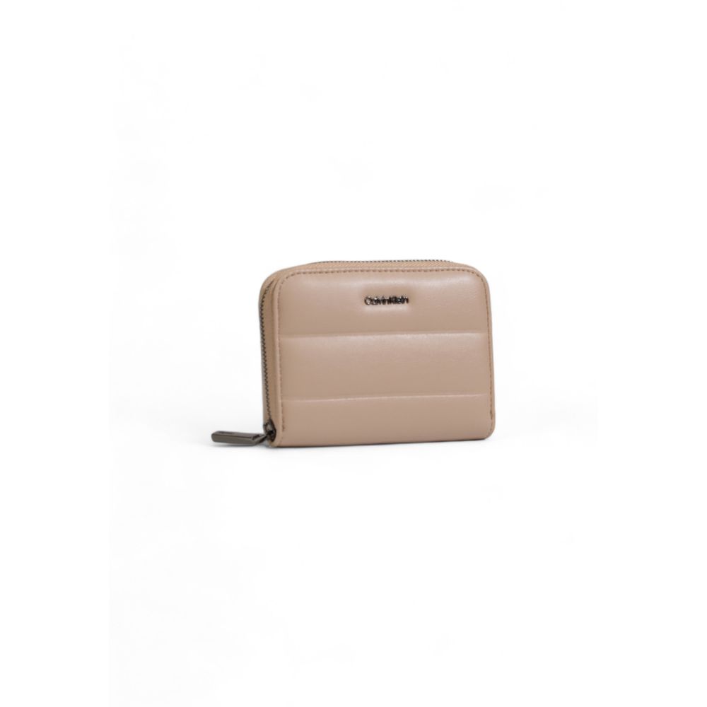 Calvin Klein Gray Artificial Leather Wallet