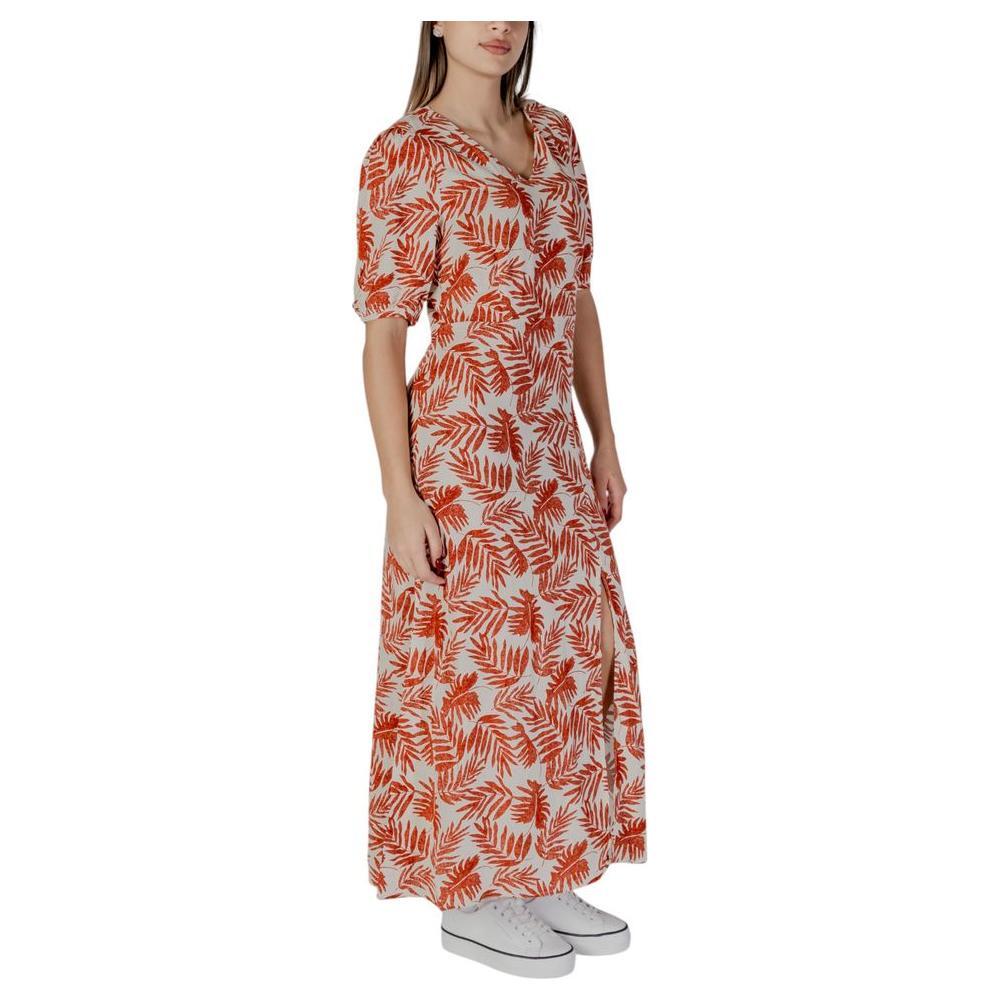 B.Young Red Viscose Long BY-14885500141-34 | XXS