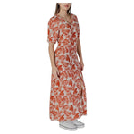 B.Young Red Viscose Long BY-14885500141-34 | XXS