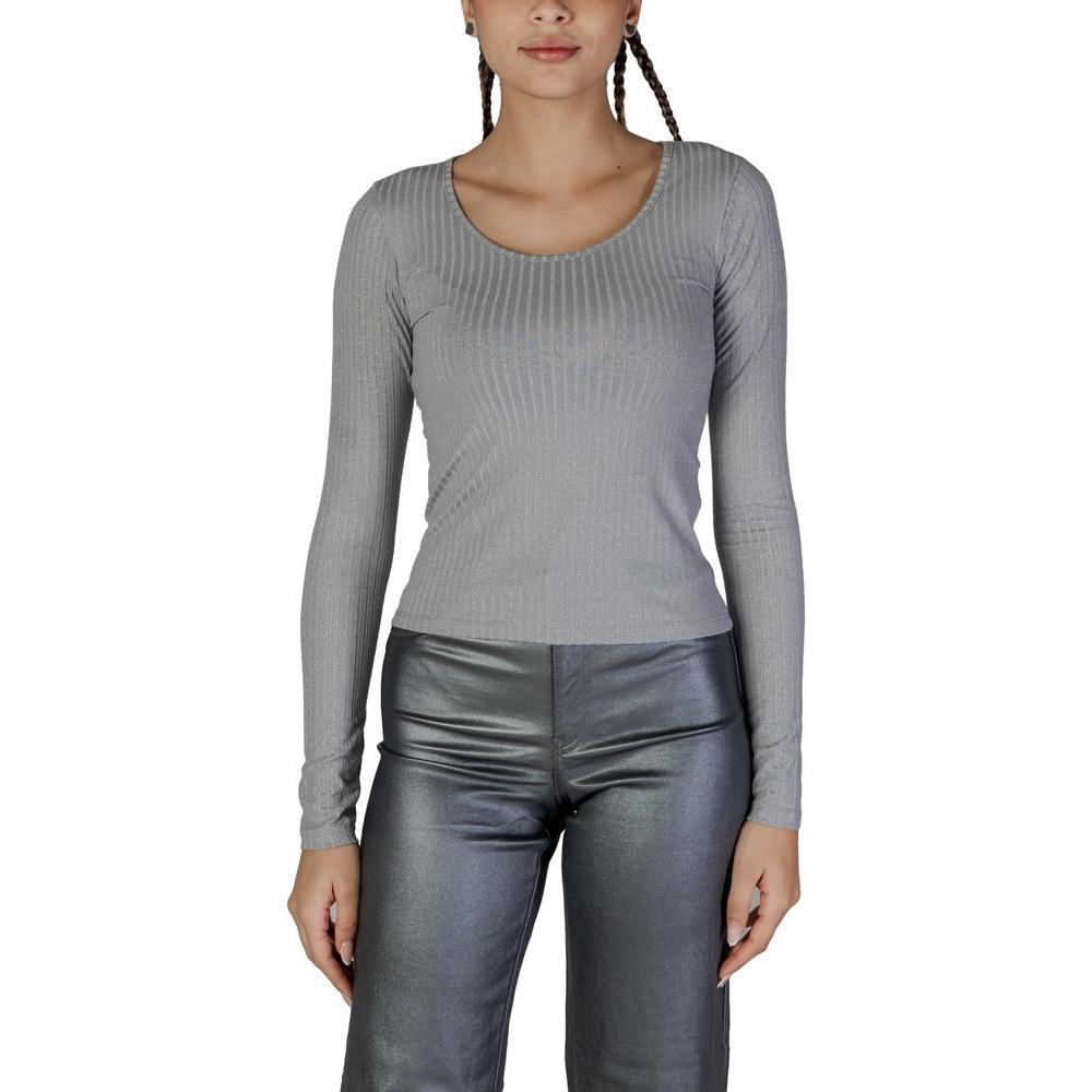 Vero Moda Silver Recycled Polyester Long Sleeve VE-15824900226-IT38|XS