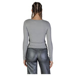 Vero Moda Silver Recycled Polyester Long Sleeve VE-15824900226-IT38|XS