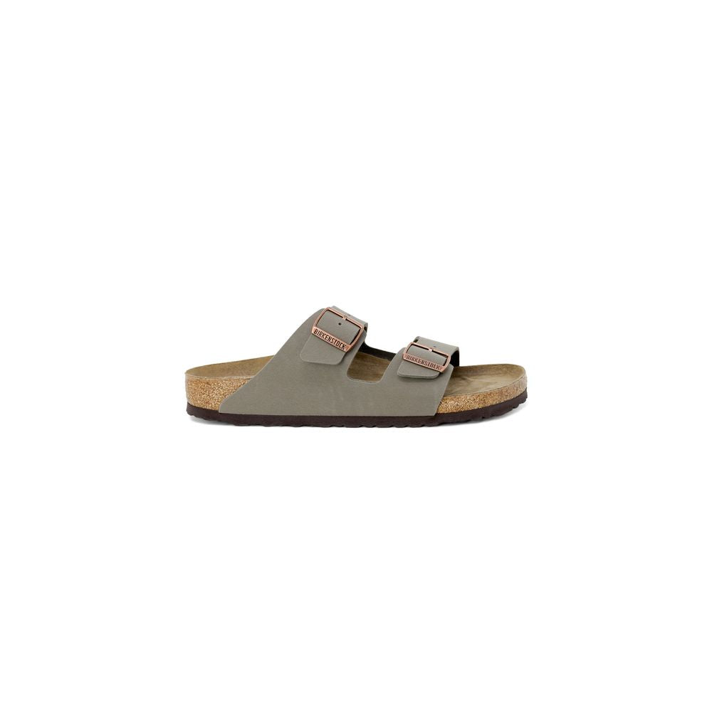 Birkenstock Gray Leather Sandal Birkenstock Dim Gray