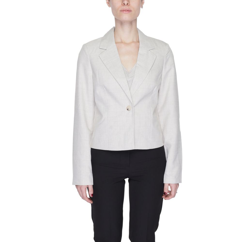Vero Moda Gray Polyester Suits & Blazer Vero Moda Dark Slate Gray