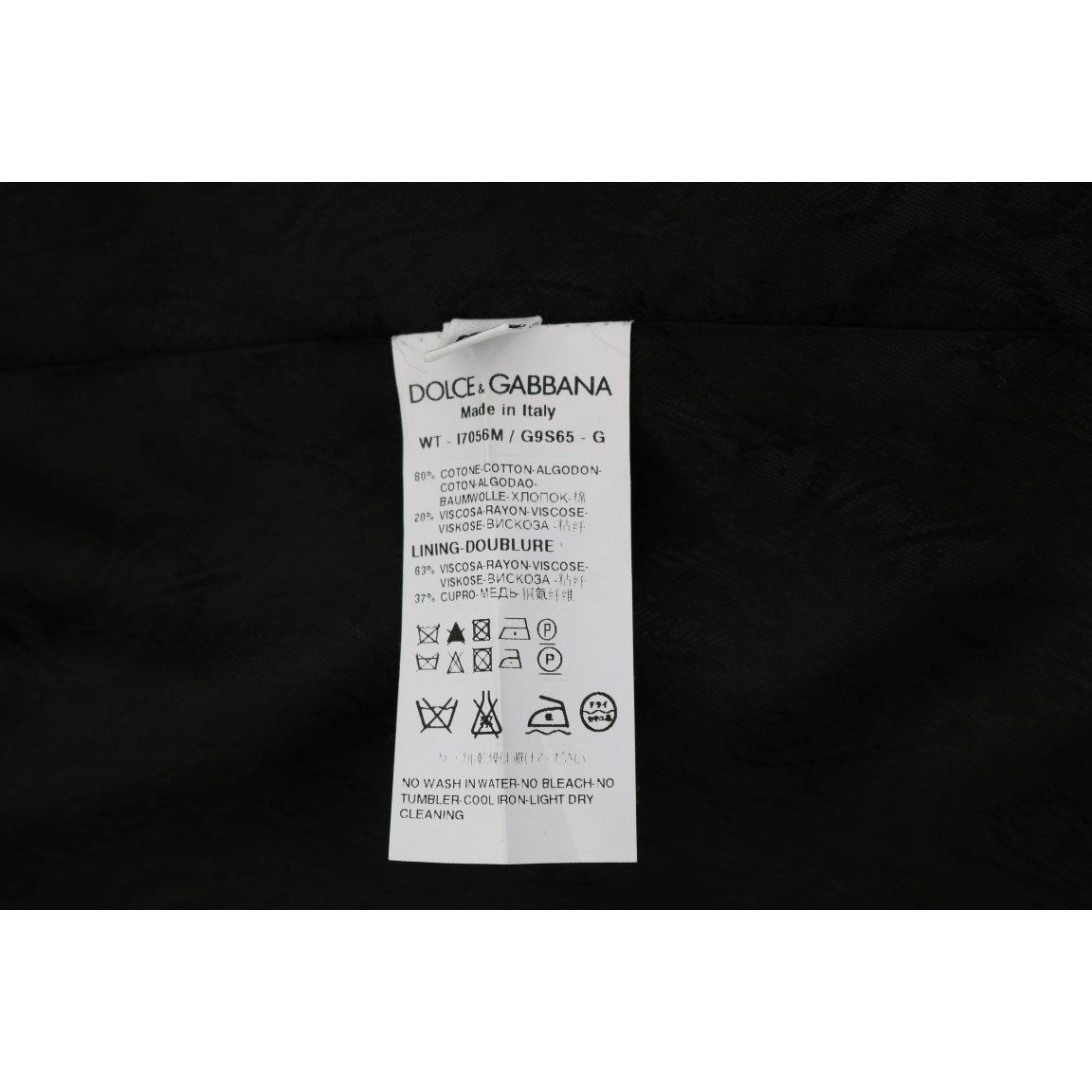 Dolce & Gabbana Sleek Black Single-Breasted Waistcoat Dolce & Gabbana Gray