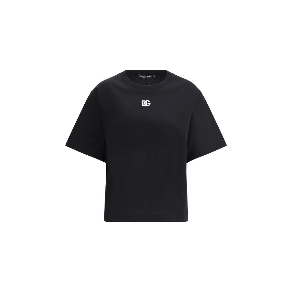 Dolce & Gabbana Logoed T-Shirt Dolce & Gabbana Black