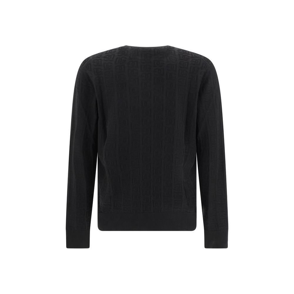 Dolce & Gabbana Silk Sweater Dolce & Gabbana Black
