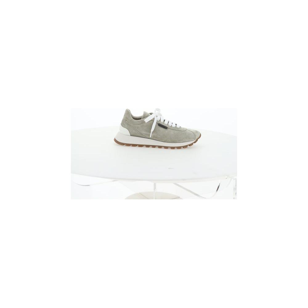 Brunello Cucinelli Sneakers with iconic embellishments Brunello Cucinelli White Smoke
