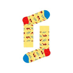 Happy Socks Yellow Cotton Sock HA-8994800135-36-40