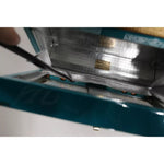 Dolce & Gabbana Turquoise Gold Acrylic Leather Miss Dolce Top Handle Bag