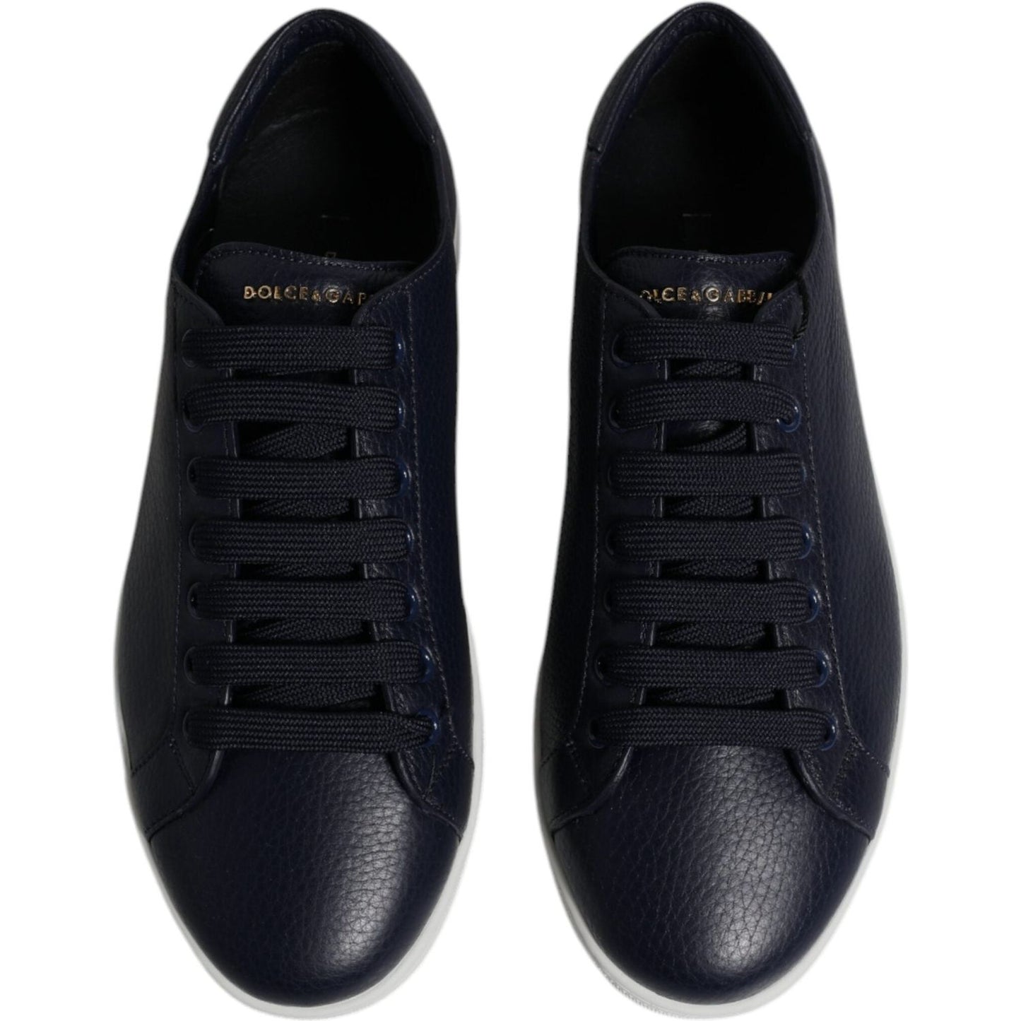 Dolce & Gabbana Black Low Top Men Saint Tropez Sneakers Shoes